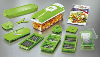 Универсальная овощерезка Nicer Dicer Plus 10 PCS