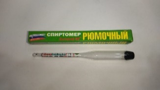 Спиртомер Рюмочный бытовой 80*