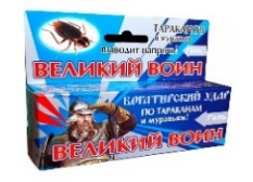 Гель Великий воин от тараканов и муравьев 45 гр