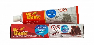 Mr.Mouse клей от грызунов и насекомых 60 грамм