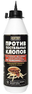 Против постельных клопов порошок GEKTOR 500мл 100г