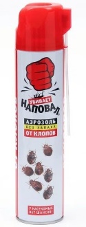 Аэрозоль без запаха от клопов НАПОВАЛ 600г