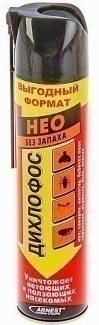Дихлофос без запаха НЕО уничтожает летающих и ползающих насекомых 600мл 391г