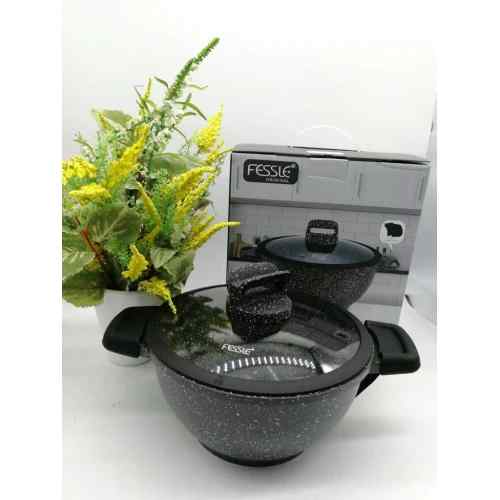 Кастрюля Fessle F-DC022RS, 3,29 л