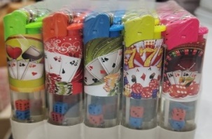 Зажигалка М-04 мех, 50 шт