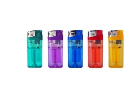 Зажигалка СL-04 (03) c фонариком, 50 шт